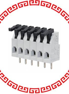 AST0250604 SPRING CLAMP TERMINAL BLOCK, PCB