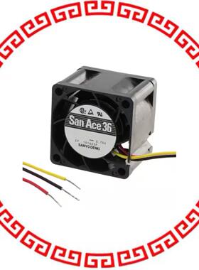 9GV3612P3J03 FAN 36X28MM 12VDC VANE TACH,PWM