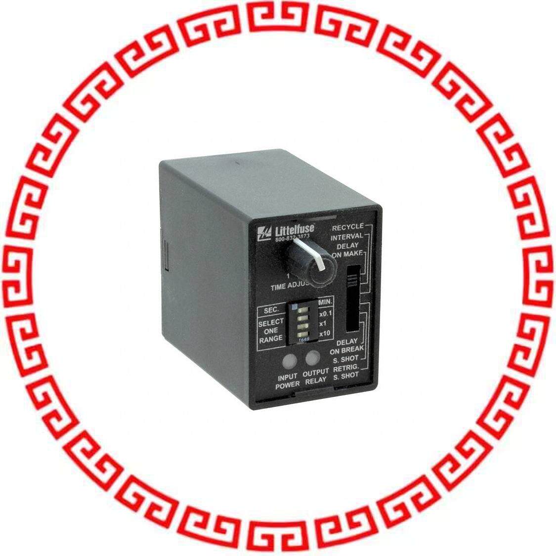 TRU2 RELAY TIME DELAY 1000M 10A 120V