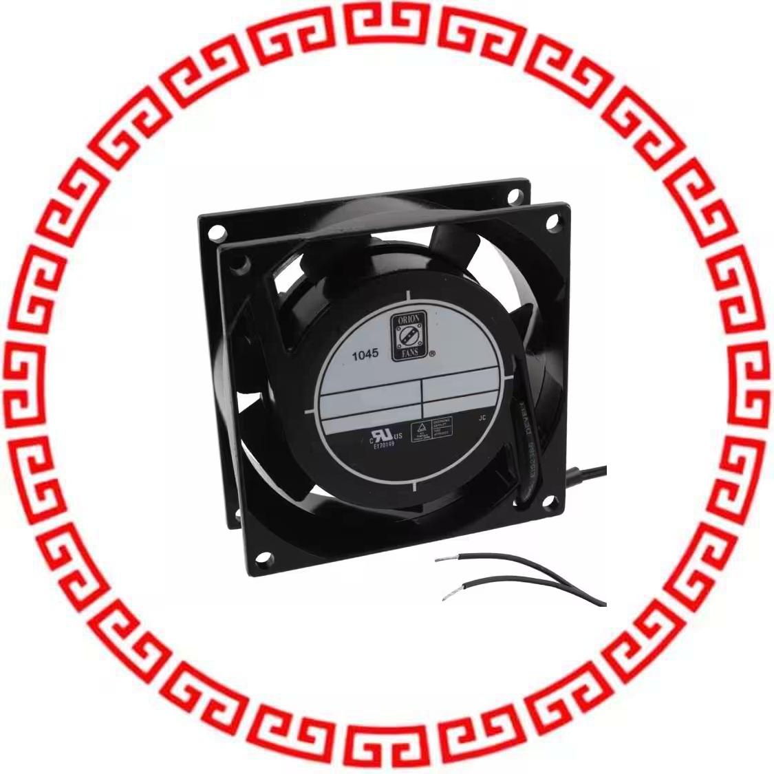 OA825AP-22-1WB FAN AXIAL 80X27MM 230VAC WIRE