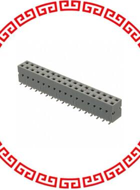 89898-317LF CONN RCPT 34POS .100 DL STR SMD