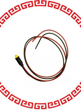 5590302007F LED SNAP-IN PANEL 5MM 5V YLW