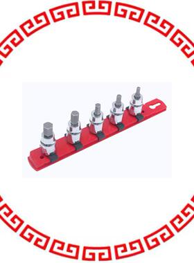 71394 SOCKET SET HEX 3/8 5PC