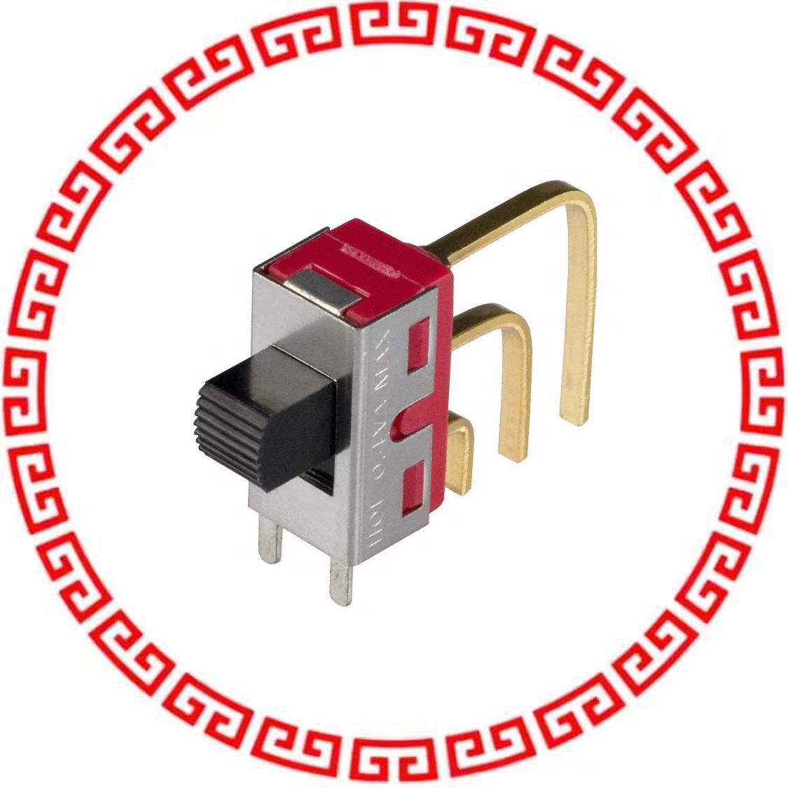 1101M2S3AV2BE2 SWITCH SLIDE SPDT 0.4VA 20V