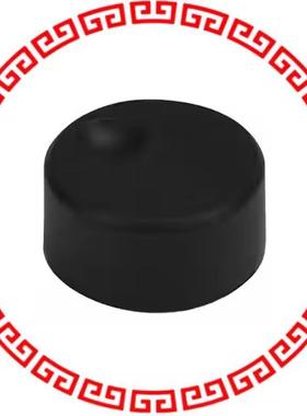 11K5013-KMNB KNOB PLASTIC 1/4 DIA BLACK