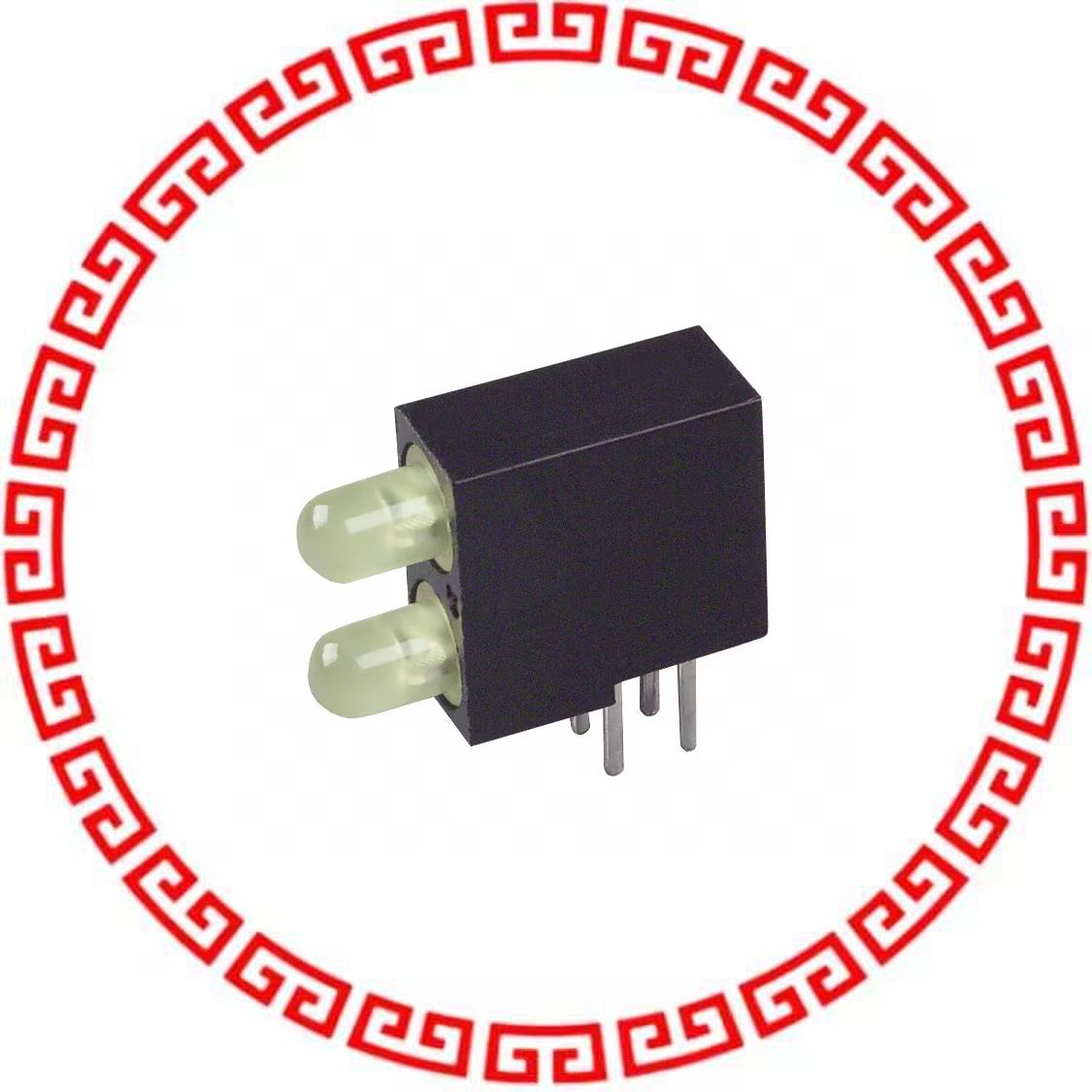 SSF-LXH2103YYD/4 LED 3MM 2-HI YELLOW/YELLOW PCMNT