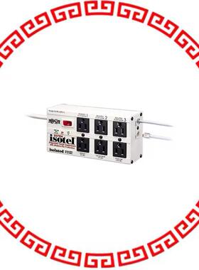 ISOTEL6 ULTRA SURGE SUPPR 6OUT 6'CORD W/RJ11