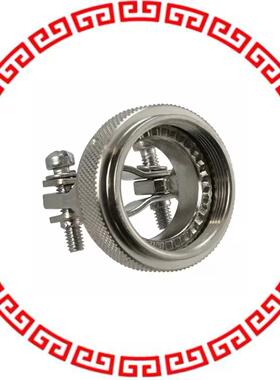 A8504938S19N CONN CABLE CLAMP SZ 19 SILVER