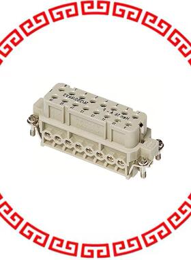 9200162812 INSERT FEMALE 16POS+1GND SCREW