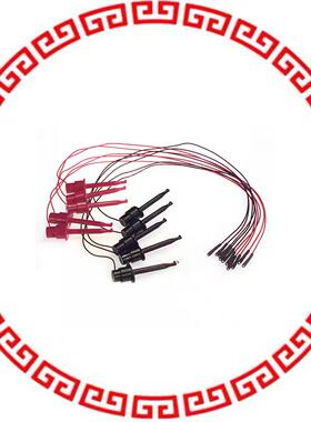 924970-C TEST LEAD HOOK TO SKT 15 10PC
