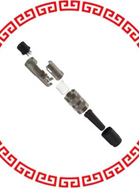 T 3401 001 CONN PLUG FMALE DIN 6P SLDR CUP