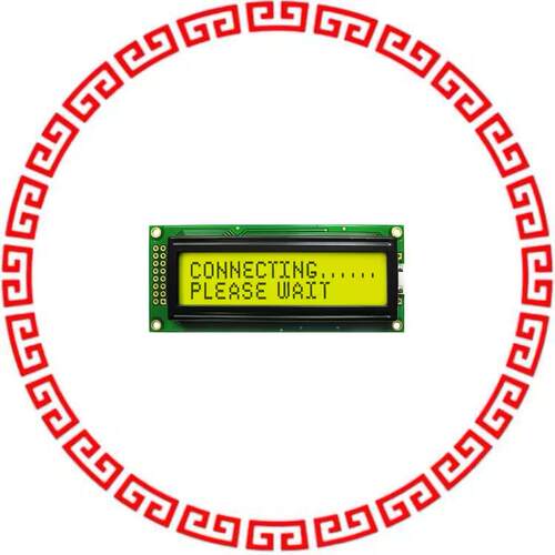 NHD-0216BZ-FL-YBW LCD MOD CHAR 2X16 Y/G TRANSFL