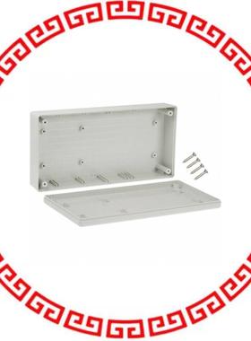 1599HSGY BOX PLASTIC GRAY 8.66