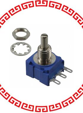 53CAD-E16-D15L POT 10K OHM 1/4W PLASTIC LOG