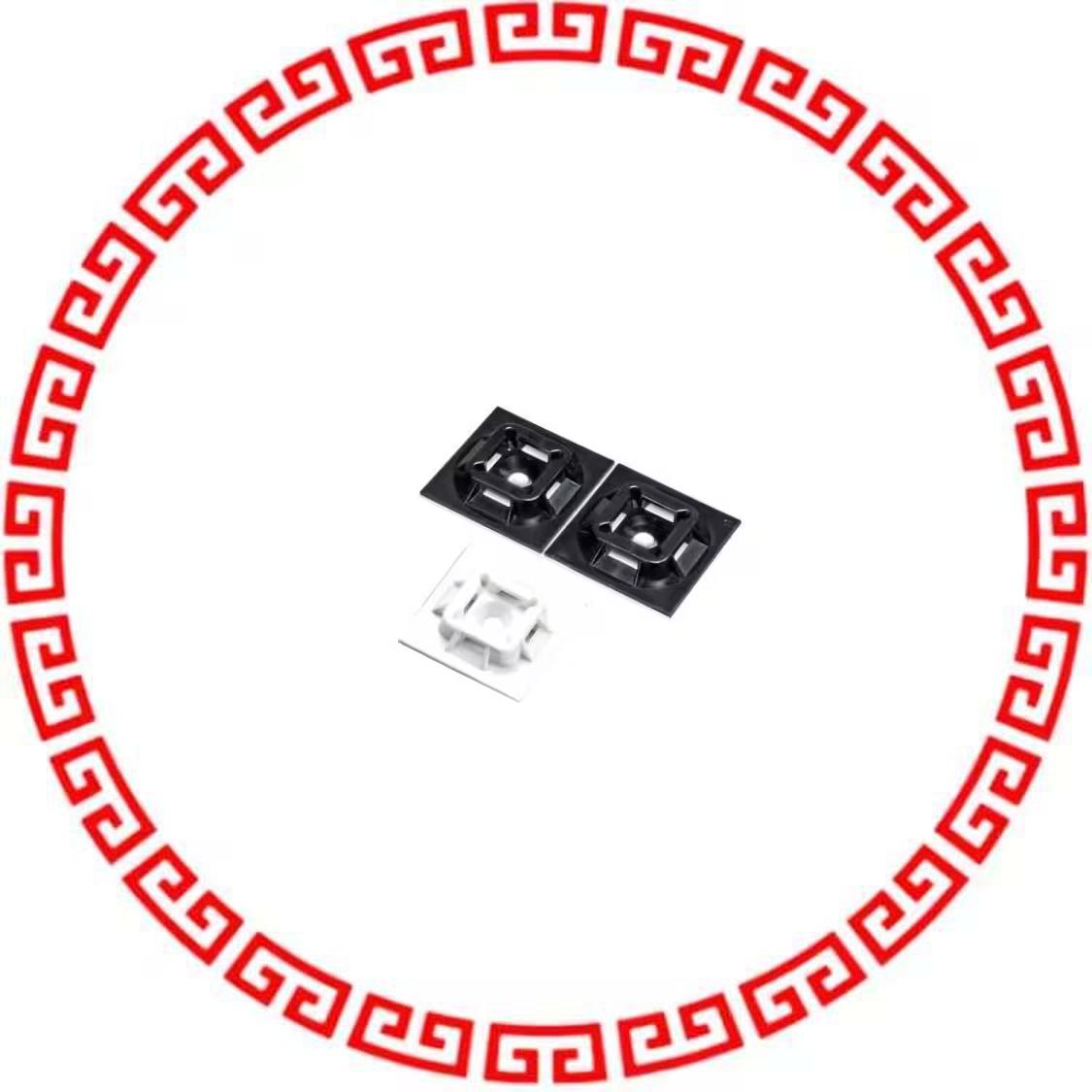 ABM1M-A-C CABLE TIE HLDR ADH 4=4 HOLDERS