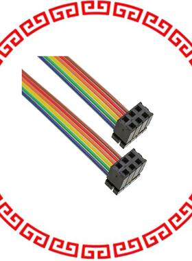 IDSD-03-D-06.00-T IDC CABLE F-F 6POS 6 LONG