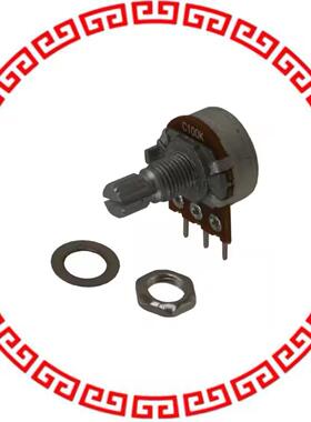 P160KN-0QC15C100K POT 100K OHM 1/10W PLASTIC R-LOG