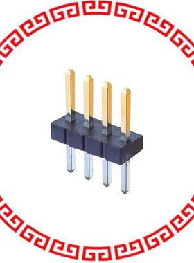 M50-3530442 CONN HDR 1.27MM T/H AU 4POS