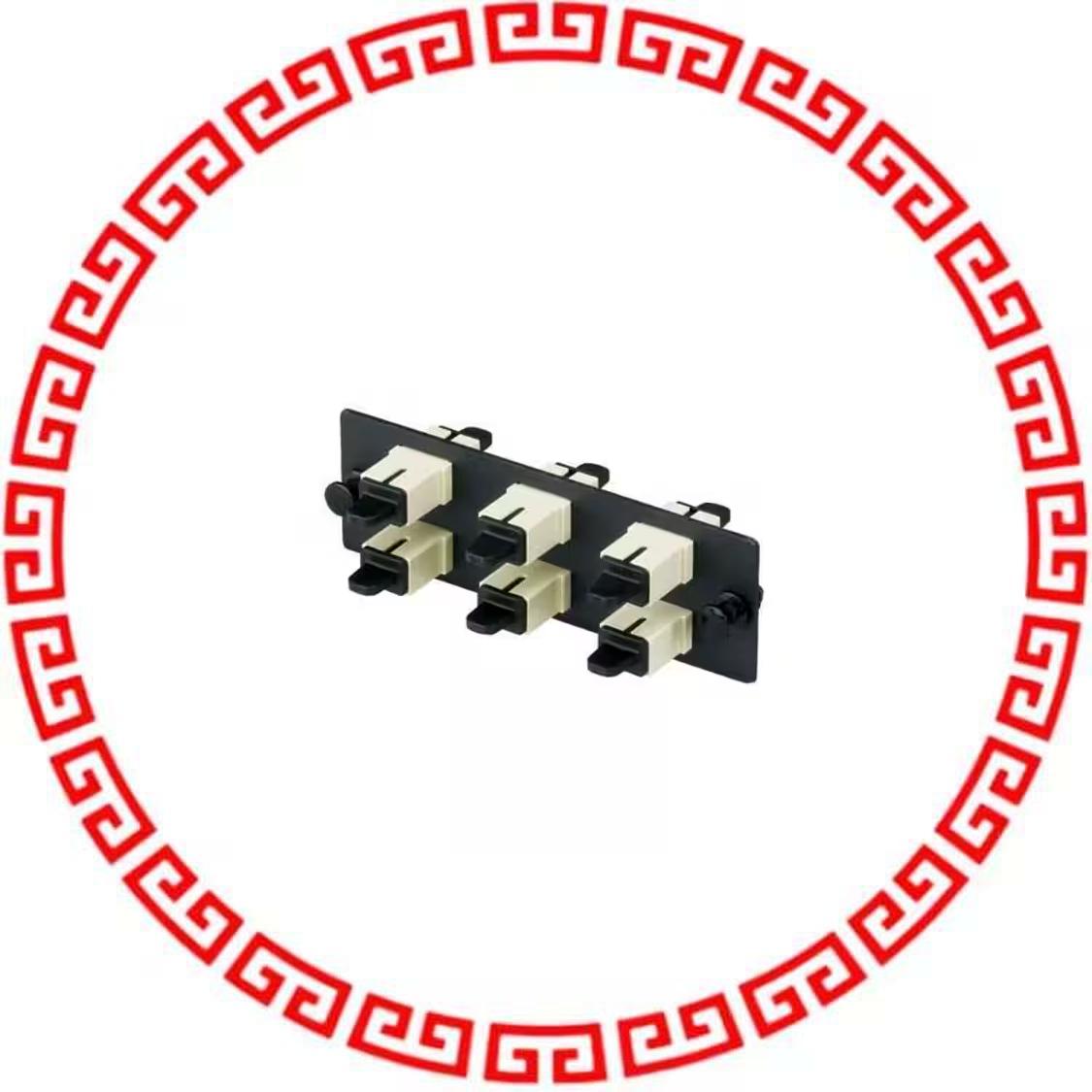 FAP6WEISC FAP W/6 SC SIMPL MM ADAPTERS (EI