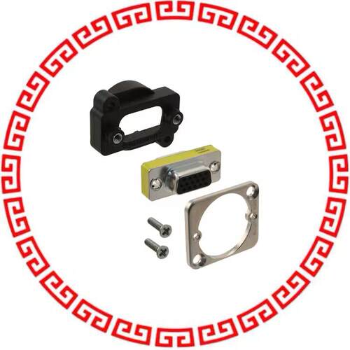 EHHD15FF CONN DSUB 15PIN FMAL-FMAL NICKEL