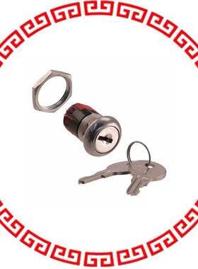 Y201132C201NQ SWITCH KEYLOCK 2POS DPDT 4A 125V