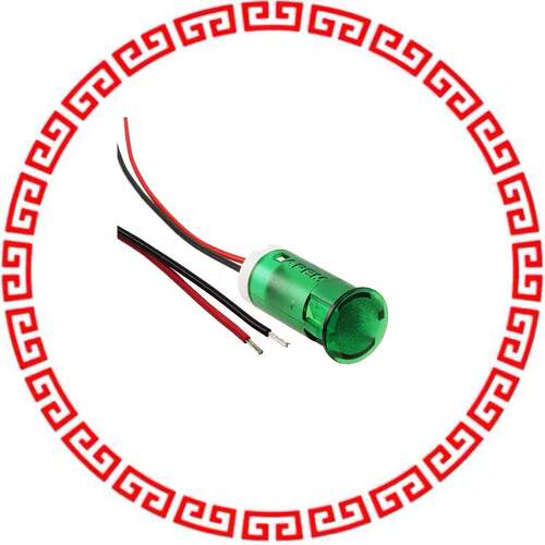 QS123XXG12 INDICATOR 12MM FIXED GR 12V WIRE