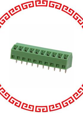 1728365 TERM BLOCK PCB 10POS 3.81MM GRN