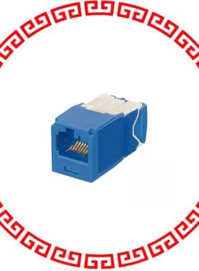 CJK6X88TGBU MINI-COM KEYED MODULE, CAT 6A, U