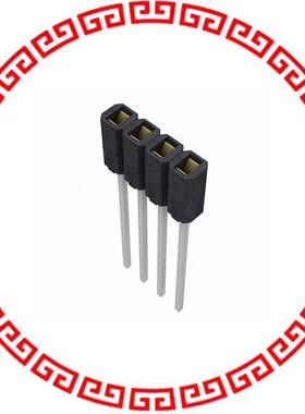 SSA-104-W-G CONN RCPT .100 4POS GOLD WW