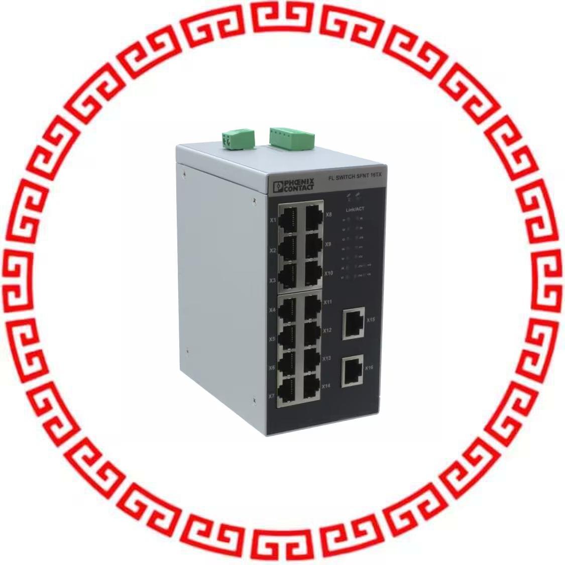 2891952 NETWORK SWITCH-UNMANAGED 16 PORT
