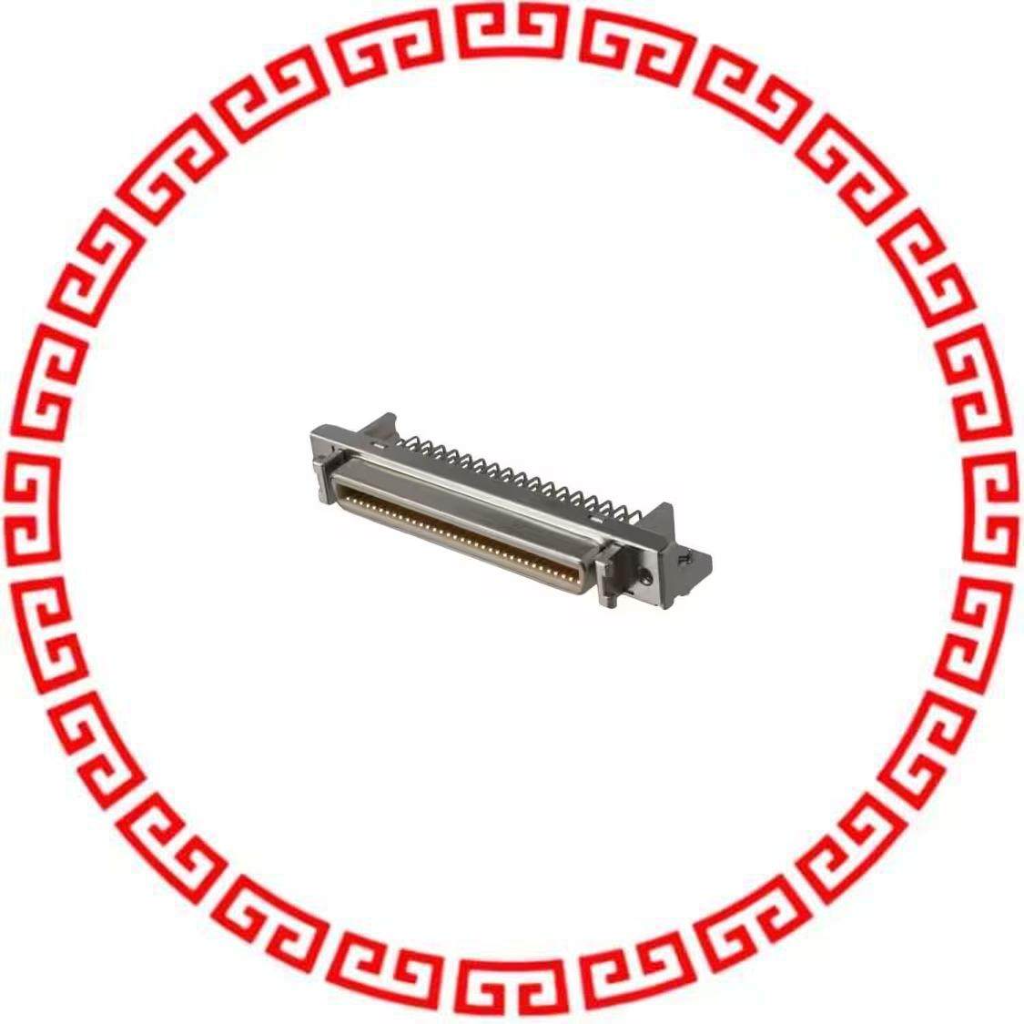 N10268-52E2PC CONN MINI-D 68POS R/A RECPT