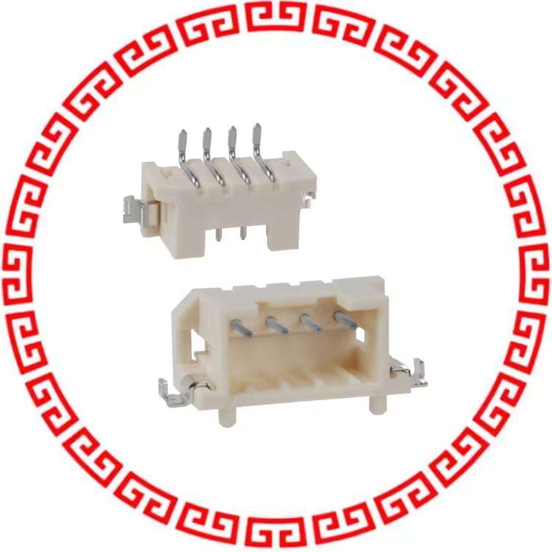 DF3E-4P-2H(21) CONN HEADER 4POS 2MM R/A TIN