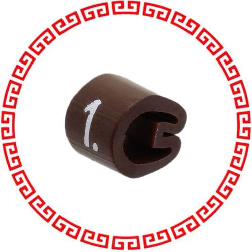 EC1015-000 MARKER ZTYPE STRT 1 LEGEND BRN