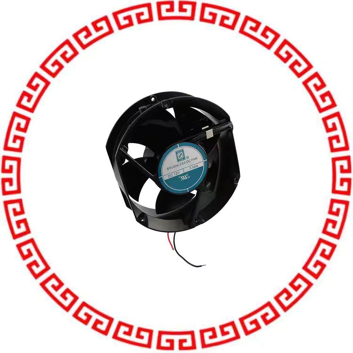 OD172SAP-12HBXC FAN AXIAL 172X50.8MM 12VDC WIRE