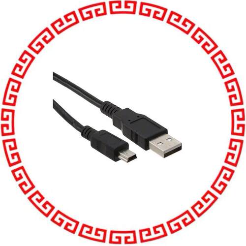 102-1031-BL-00200 CABLE USB A MALE-B MINI 5PIN 2M