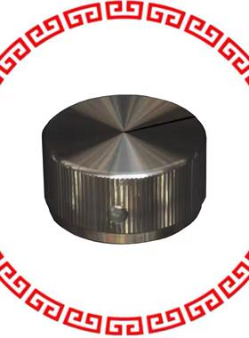 KLN1250A1/4 KNOB KNURLED 0.250 METAL