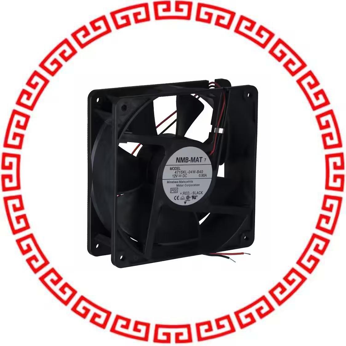 4715SL-05W-B50-D00 FAN AXIAL 119X38.4MM 24VDC WI