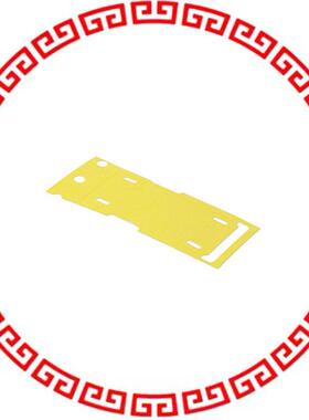 CM-NMX-2.5K-1/2-4H-4 CBL MARKR LGT WT TIE ON 1/2 YL