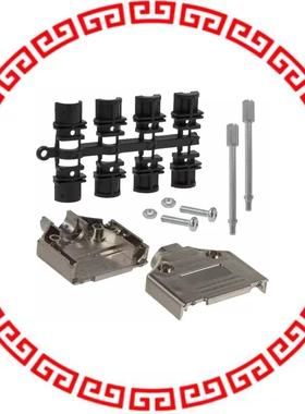 970-015-020R121 BACKSHELL DB15 METALIZED PLASTIC