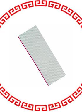 AWG28-26/G/300 CBL RIBN 26COND 0.050 GRAY 300'