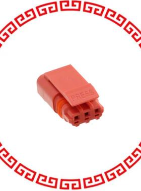 3-2834074-3 3P PLUG, MINIATURE WATERPROOF CO