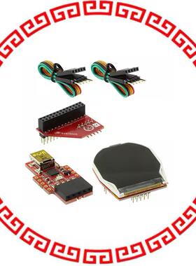 ULCD-220RD-PI LCD PK 1.38 RASPB PI SHIELD&CB