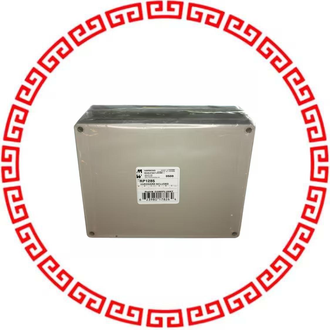 RP1285 BOX ABS GRAY 7.35