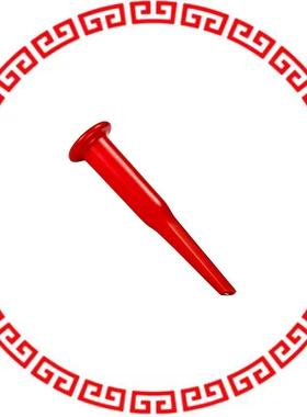 CT2709A-2 SPRUNG HOOK RED 5MM SNAPLOCK