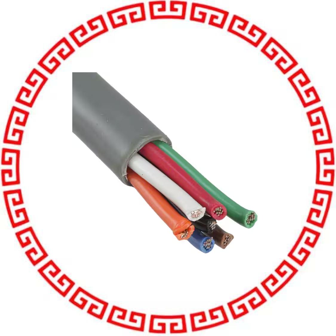 C2421A.41.10 CABLE 7COND 18AWG GRAY 1000'