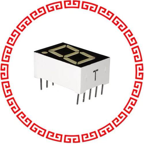 LA-601EL DISPLAY 7SEG 14.6MM 1DGT ORN CC