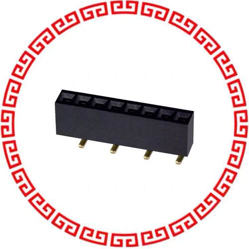 NPPC081KFXC-RC CONN FMALE 8POS .1 SMD GOLD