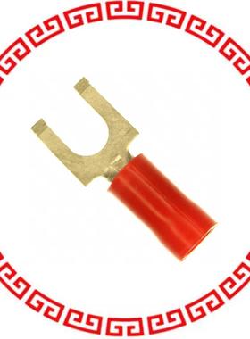 1-322249-9 CONN SPADE TERM 16-22AWG #8 RED