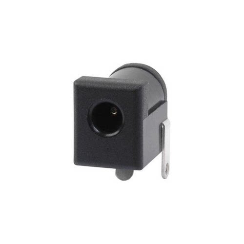 PJ-017C《power jack, 1.0 x 3.8 mm, horizontal, through ho》
