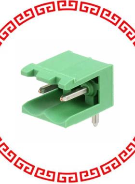 282812-2 TERM BLOCK HDR 2POS 90DEG 5MM